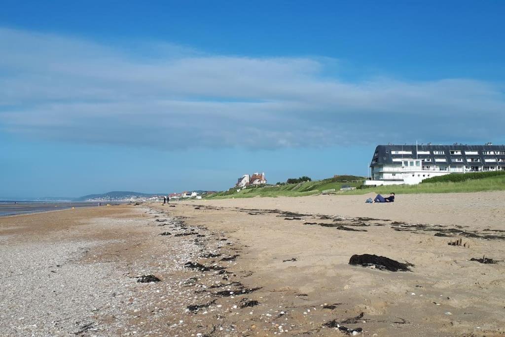 Studio Cabourg - Home-Varaville Avec Jardin Exterior foto